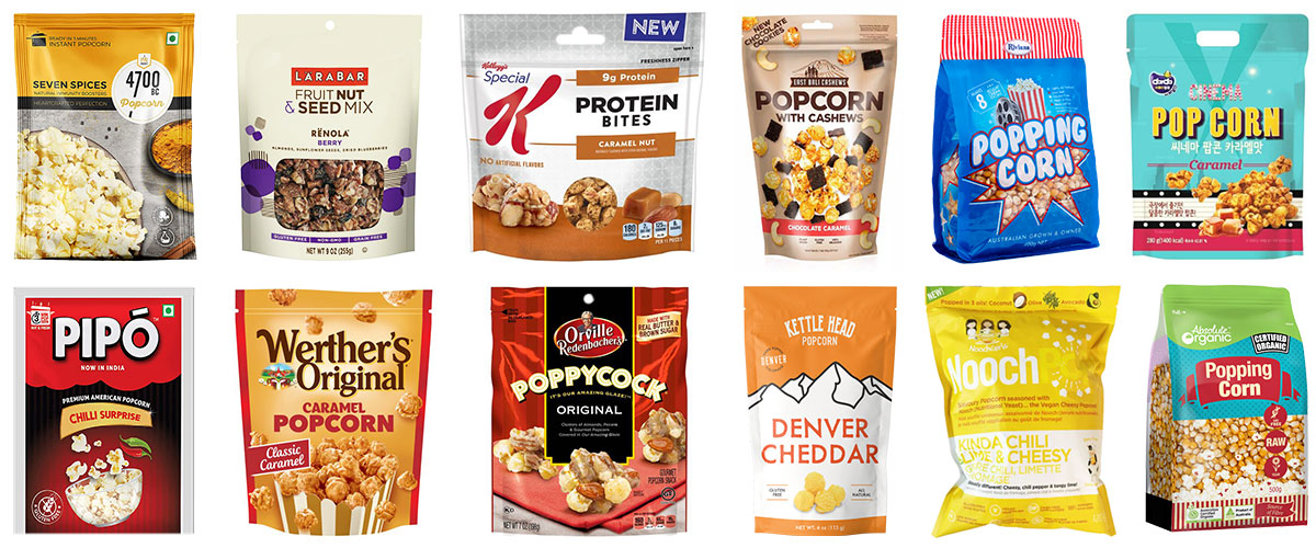 popcorn pouch packing machine