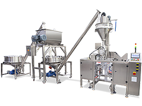 powder filling and packing machine