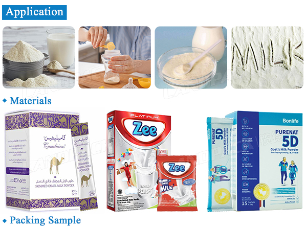 milk powder packing machine manufacturers