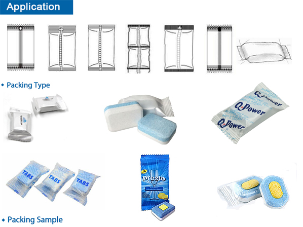 laundry tablets packing machine