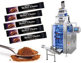 coffee powder packing machine