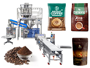 coffee powder packing machine