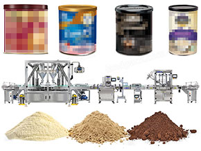 coffee powder packing machine
