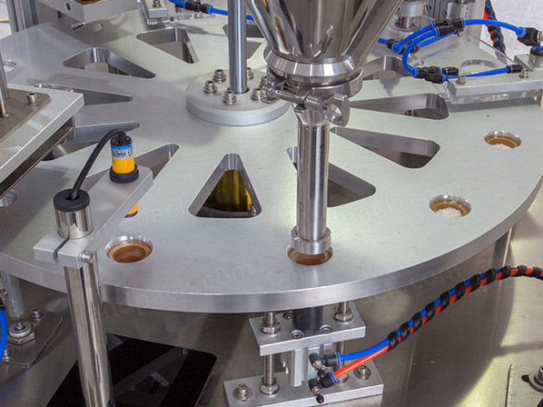 coffee capsule filling sealing machine