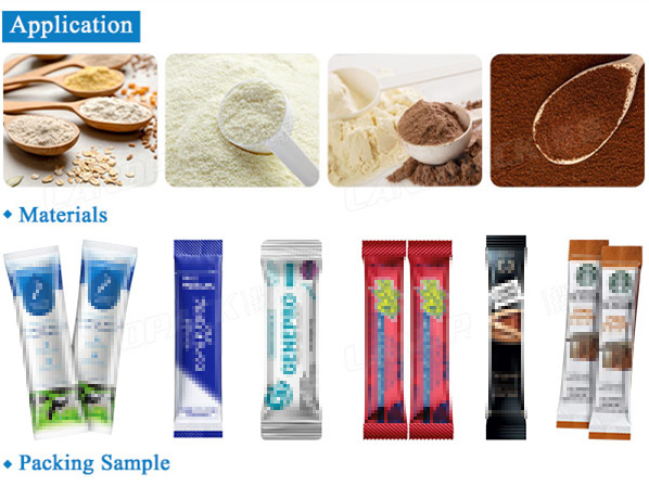 stick pack machine for powder