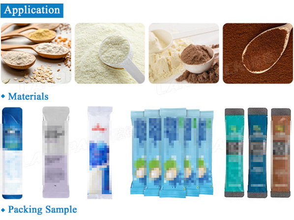 powder stick pack machine