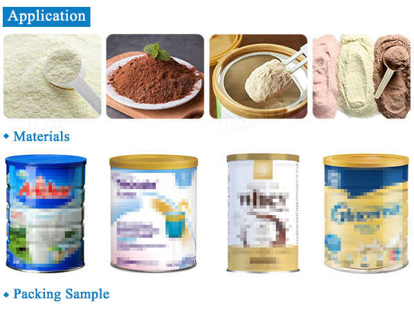 milk powder filling line