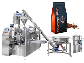 coffee powder packing machine