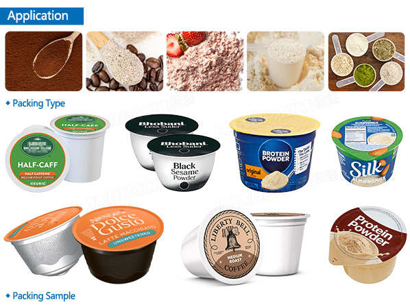 automatic cup filling and sealing machine