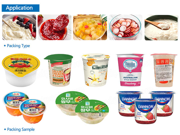 automatic cup filling and sealing machine