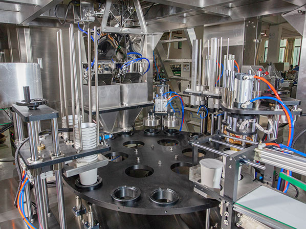 cup filling sealing machine