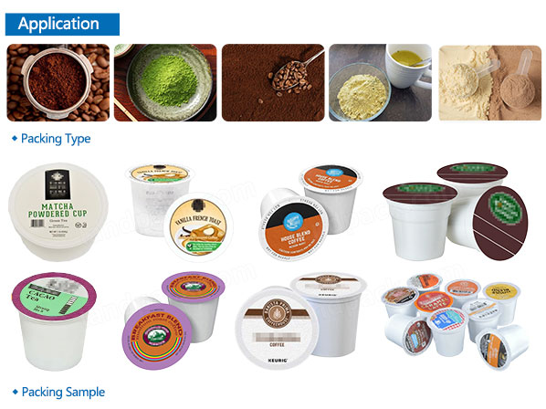 automatic cup filling and sealing machine