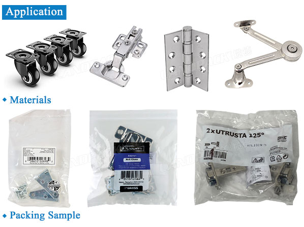 hardware fittings packing machine