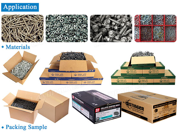 nail packing box machine