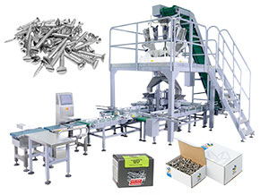 screw box packing machine