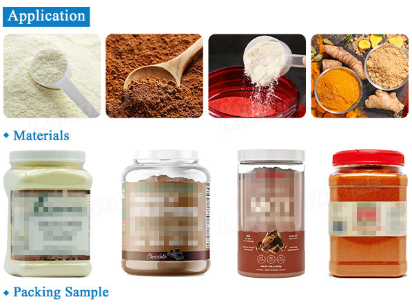 powder filling and sealing machine
