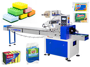 sponge packaging machine