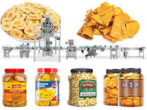 banana chips packing machine