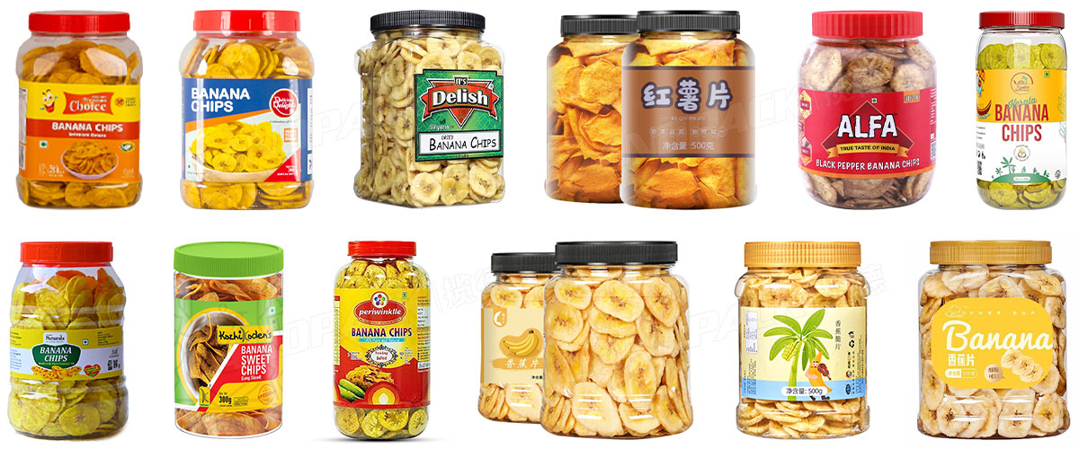 banana chips packing machine