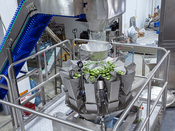 frozen pizza packaging machine