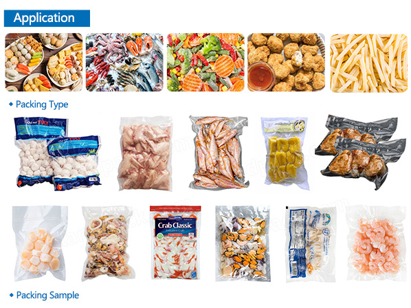 frozen food packing machine