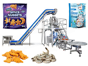 frozen foods packaging machine