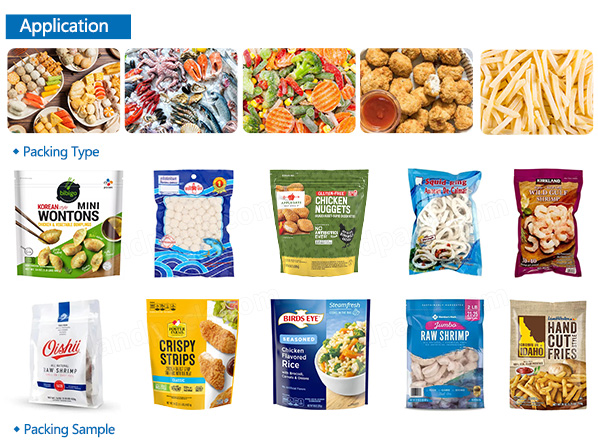frozen food packing machine