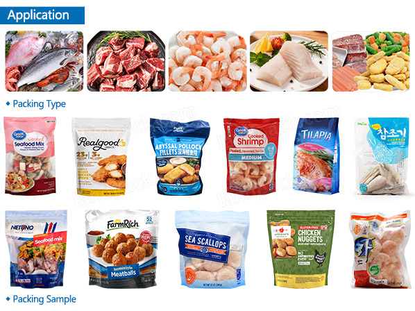 frozen food packing machine