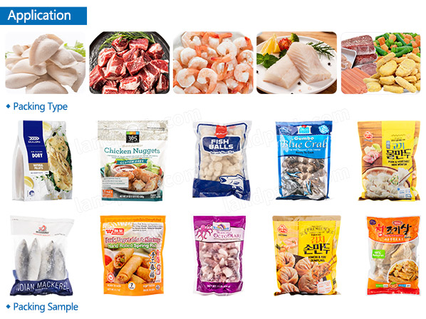 frozen food packing machine