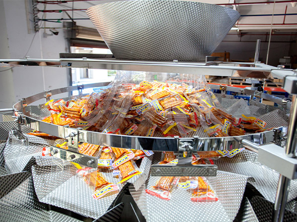 frozen foods packaging machine