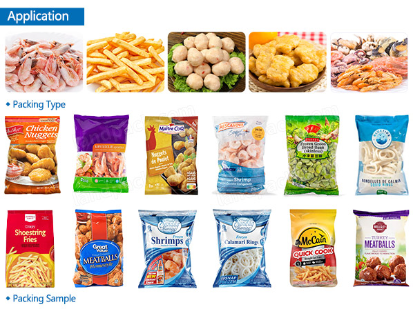 frozen food packing machine
