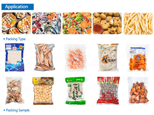 frozen food packing machine