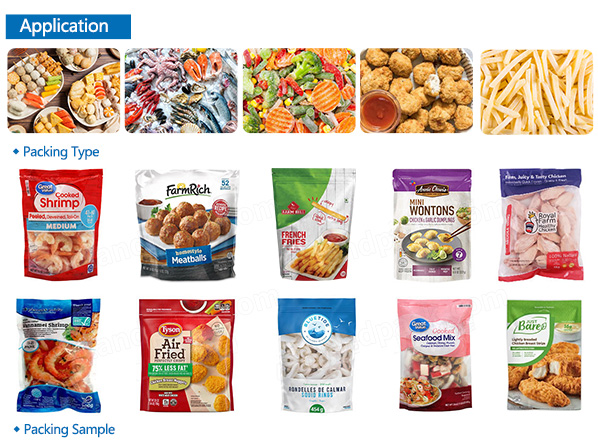 frozen food packing machine