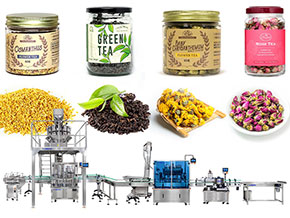 tea leaf jar Filling capping machine