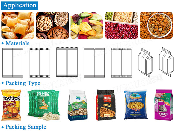 weighing and packing machine