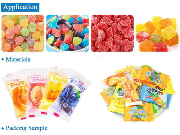 gummy candy packing machine