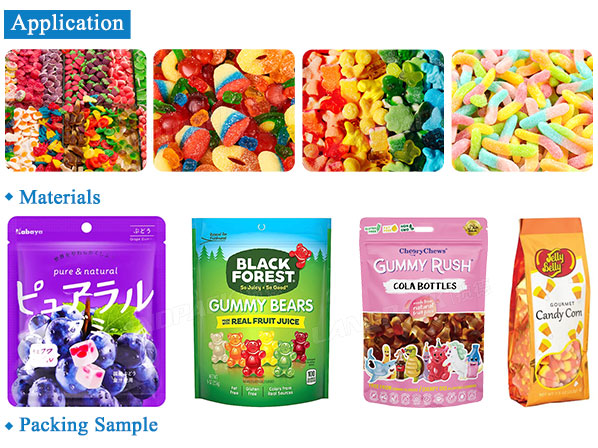 gummy bear packaging machine