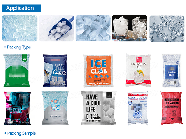 tube ice packing machine