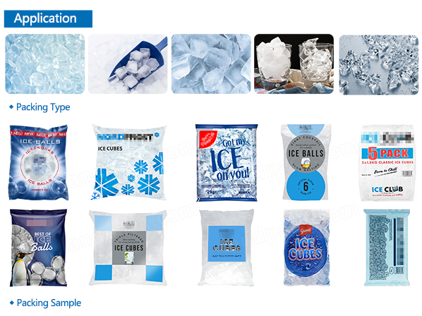 automatic ice packing machine