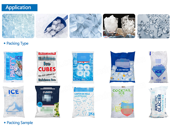 tube ice packing machine