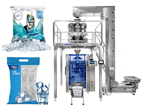 ice cube packing machine
