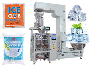 ice cube packing machine