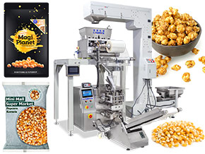 popcorn pouch packing machine