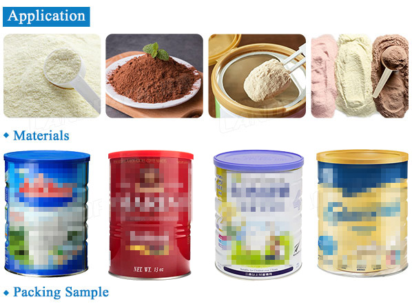 milk powder filling machine