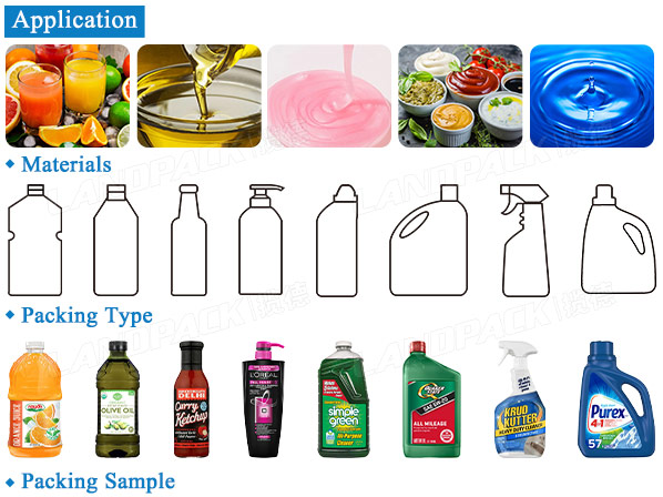 automatic liquid bottle filling machine