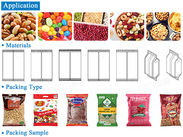 vertical pouch packing machine