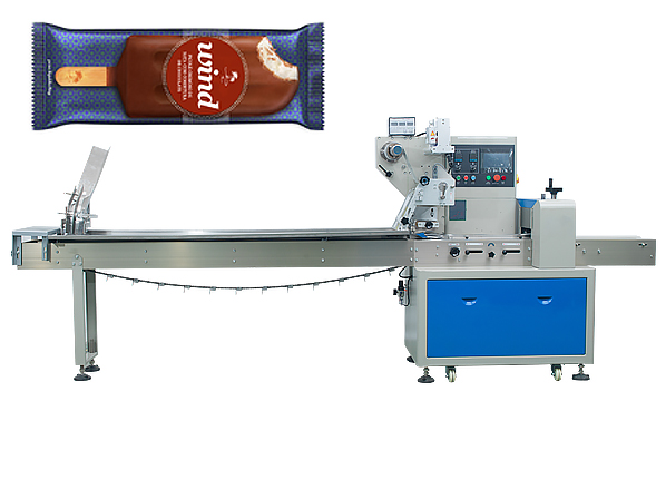 Small Candy Packing Machine  Candy Flow Wrapping Machine