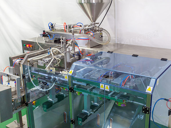 automatic liquid pouch packing machine