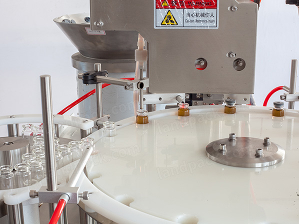 vial filling and capping machine