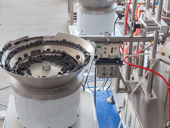 fill and cap machine for vials